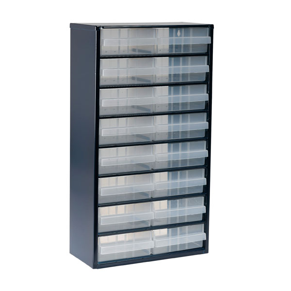 Raaco 1200 Series Small Parts Storage Cabinet 1240 123 137430